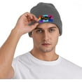 thumbnail image 6 of Gift for LGBT Pride America Flag Beanie Hat Men Women Rainbow LGBTQ Gay Winter Hat Black Lesbian Pansexual Knit Cap, 6 of 8