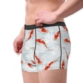thumbnail image 2 of Vsdgher Koi Fish Corals,Spring Summer Pattern Men's Boxer Brief Underwear,Soft Funny Underwear for Men-Small, 2 of 5