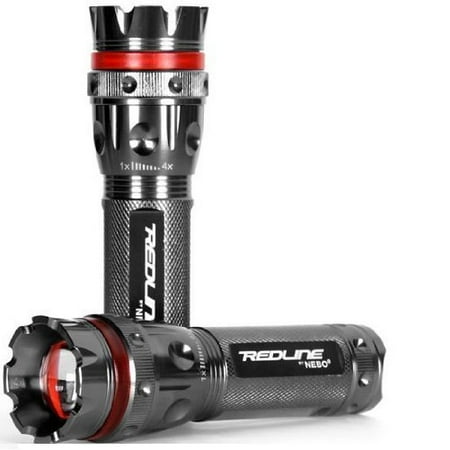 Nebo 5581 220 Lumen Redline Tactical Flashlight Strobe S.O.S