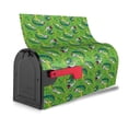thumbnail image 3 of Gukieu large mouth green color bass fish Print Magnetic Mailbox Cover, Sun-proof and Waterproof Home Yard Mailbox Cover-25.5x21 in, 3 of 8
