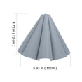 thumbnail image 2 of 1pc Delicate Dustproof Lampshade Creative Leather Craft Lamp Cover Adornment, 2 of 8