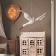 thumbnail image 5 of Baby Swan Doll, Swan Wall Decor Ceiling Hanging Swan Soft Stuffed Toy for Kids Room Crib Mobile Nursery Room Decor, 5 of 8