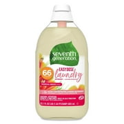 Angle View: Seventh Generation Easydose Tropical Grove Natural Ultra Concentrated Laundry Detergent -- 23 Oz
