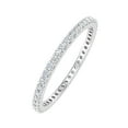 thumbnail image 1 of 1/3 Carat Diamond Eternity Wedding Band in 10K White Gold (Ring Size 7), 1 of 6