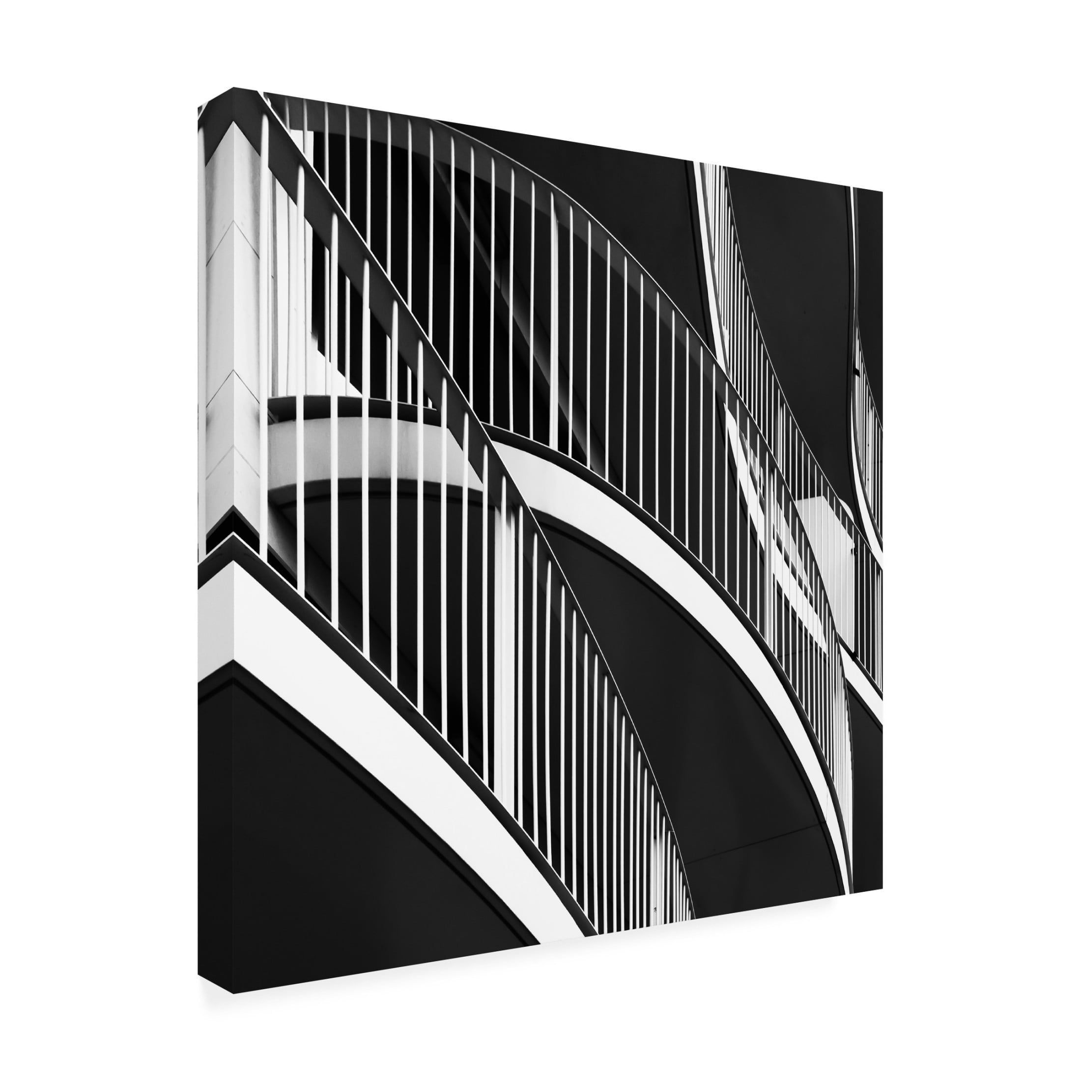 Trademark Fine Art Luc Vangindertael  Balconies Canvas Wall Art
