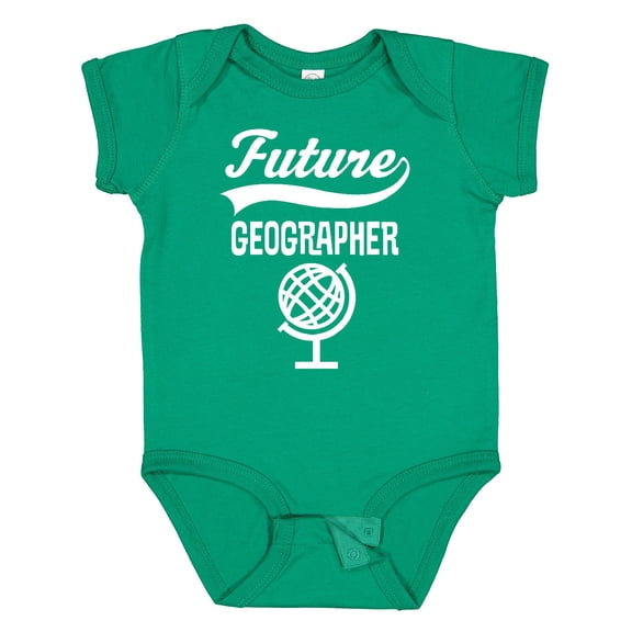 Inktastic Future Geographer In Training Childs Boys or Girls Baby Bodysuit