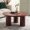 Bordeaux, variant on Safavieh Mork Mid-Century Round Wood Coffee Table, White Wash