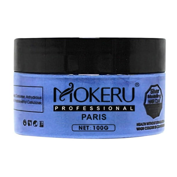 Fiudx Crema de Barro para Teñir El Cabello, Unisex, para Hacer Tú Mismo, Modelado Temporal, 9 Colores