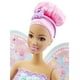 Barbie Poupée Fée avec des Ailes Décorées de Bonbons – image 3 sur 6