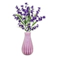 thumbnail image 6 of Mainstays 19 inch Indoor Artificial Polyester Wildflower Bush in Purple Color, 6 of 9