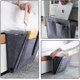 thumbnail image 3 of Organizador de mesita de noche gris oscuro Sofá Reposabrazos Organizador Rango Remoto Canape Bolsillo vacío Cama Bolsillo Bolsa de almacenamiento junto a la cama Cubierta colgante para la cama Escritorio de almacenamiento Excelente Rendimiento ER000358XLL, 3 of 5