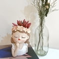 thumbnail image 2 of Lindas macetas con orificio de drenaje, macetas de jardín de hadas, Idea de regalo para amantes de las plantas, maceta decorativa para plantas de interior, 2 of 5