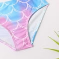 thumbnail image 3 of Hiijoy Girls 3-Piece Swimsuit Bikinis & Fish Tail Set Performance Bathing Suit, 3 of 5