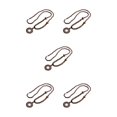 thumbnail image 2 of Baohd Déclaration Pièce Vintage Colliers Ethniques Unisexe avec Large Application Perles Pendentif Collier comme Indiqué 3 5Set, 2 of 6