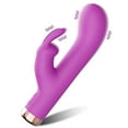 thumbnail image 4 of TLUDA G-Spot Rabbit Vibrator with 10 Powerful Vibration Modes, Clitoral Stimulator Sex Toys for Women Adult Toys, Purple, 4 of 5