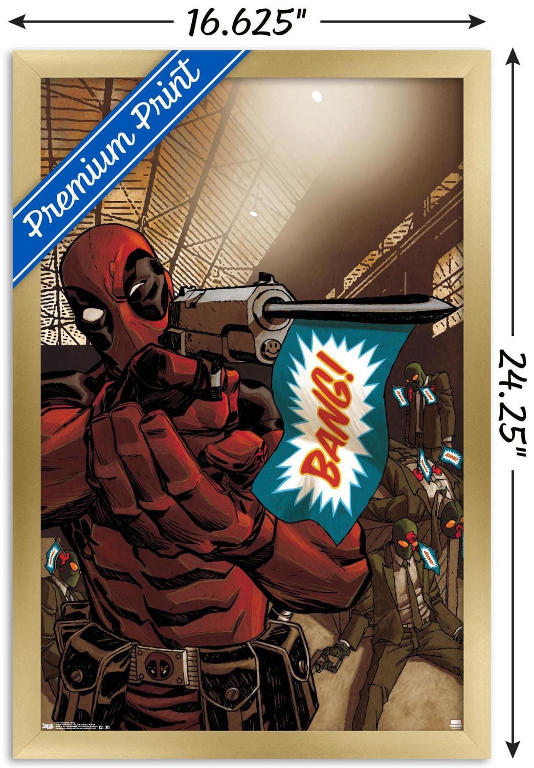 Marvel Comics - Deadpool - Bang Wall Poster