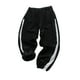 thumbnail image 2 of Odeerbi 3-13 Años Niños Niñas Hielo Seda Pantalones de Ejercicio de Secado Rápido Athletic Deportes Jogger Pantalones Verano Elástico Joggers Cintura Con Bolsillo, 2 of 5