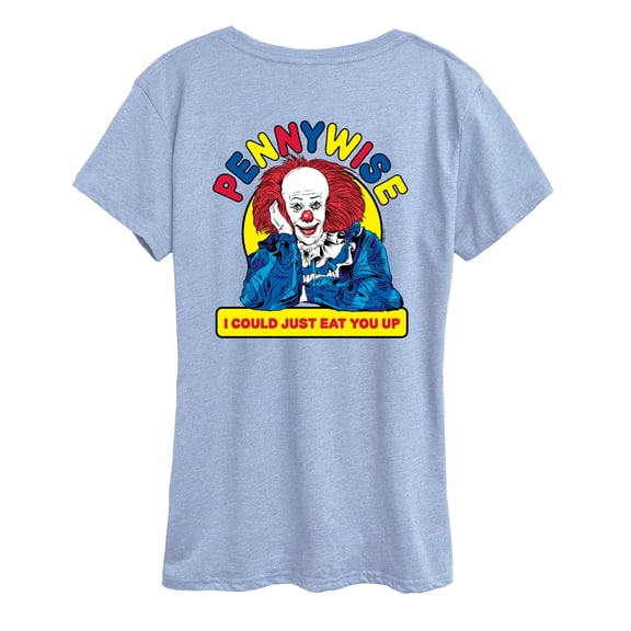 IT - Pennywise Eat You - Women's Short Sleeve Graphic T-Shirt