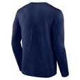 thumbnail image 3 of Men's Navy Denver Broncos Advance to Victory Long Sleeve T-Shirt, 3 of 3