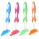 thumbnail image 4 of Limpiador de lengua para adultos y niños 4 unidades raspador de lengua de plástico cepillo de lengua portátil para viaje para el cuidado bucal refrescar el aliento Anggrek Otros, 4 of 8
