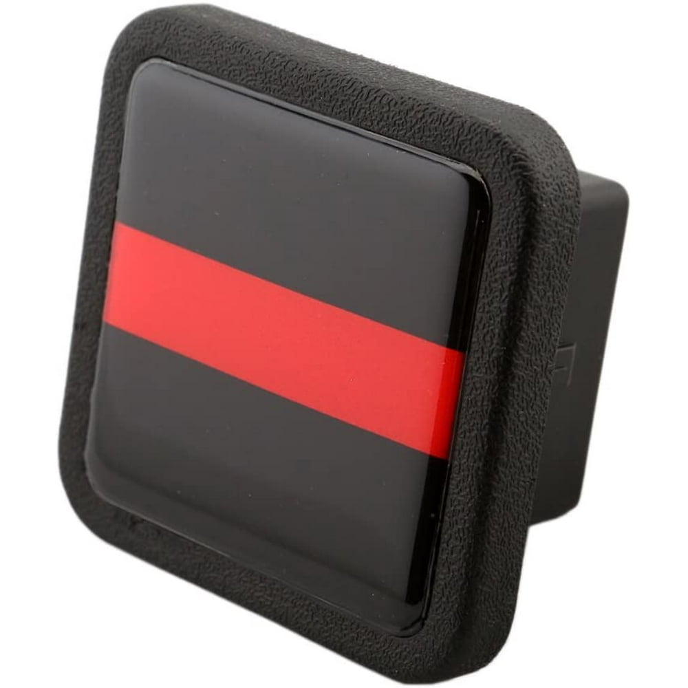 eVerHITCH Reflective Trailer Hitch Cover Plug Insert (Fits 2" Receivers