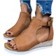 thumbnail image 4 of Sandalias de playa planas informales de vacaciones con cuña sólida para mujer Wmkox8yii  nm8639, 4 of 6