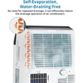 thumbnail image 7 of GOGRANT 12000 BTU Portable Air Conditioners, 3-in-1 Freestanding AC with Remote Control for Room up to 550 Sq. Ft., Digital Display, Window Installation Kit, 24H Timer, Sleep Mode, 7 of 7