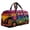 A (16*8*8in), variant on Hippie Journey Quilted Duffel Bag Large Vintage Floral Hippie Van Travel Handbag Boho Travel Weekender Bags Overnight Luggage Bag Gym Tote