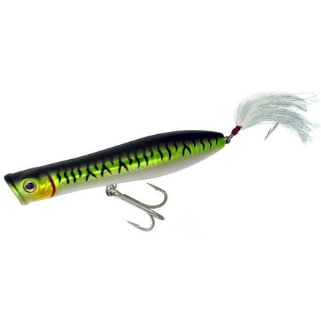 Tsunami Amp - Tsunami Pencil Talkin Popper XD Extra Distance Casting VMC Treble (5, 6, 7 inch)