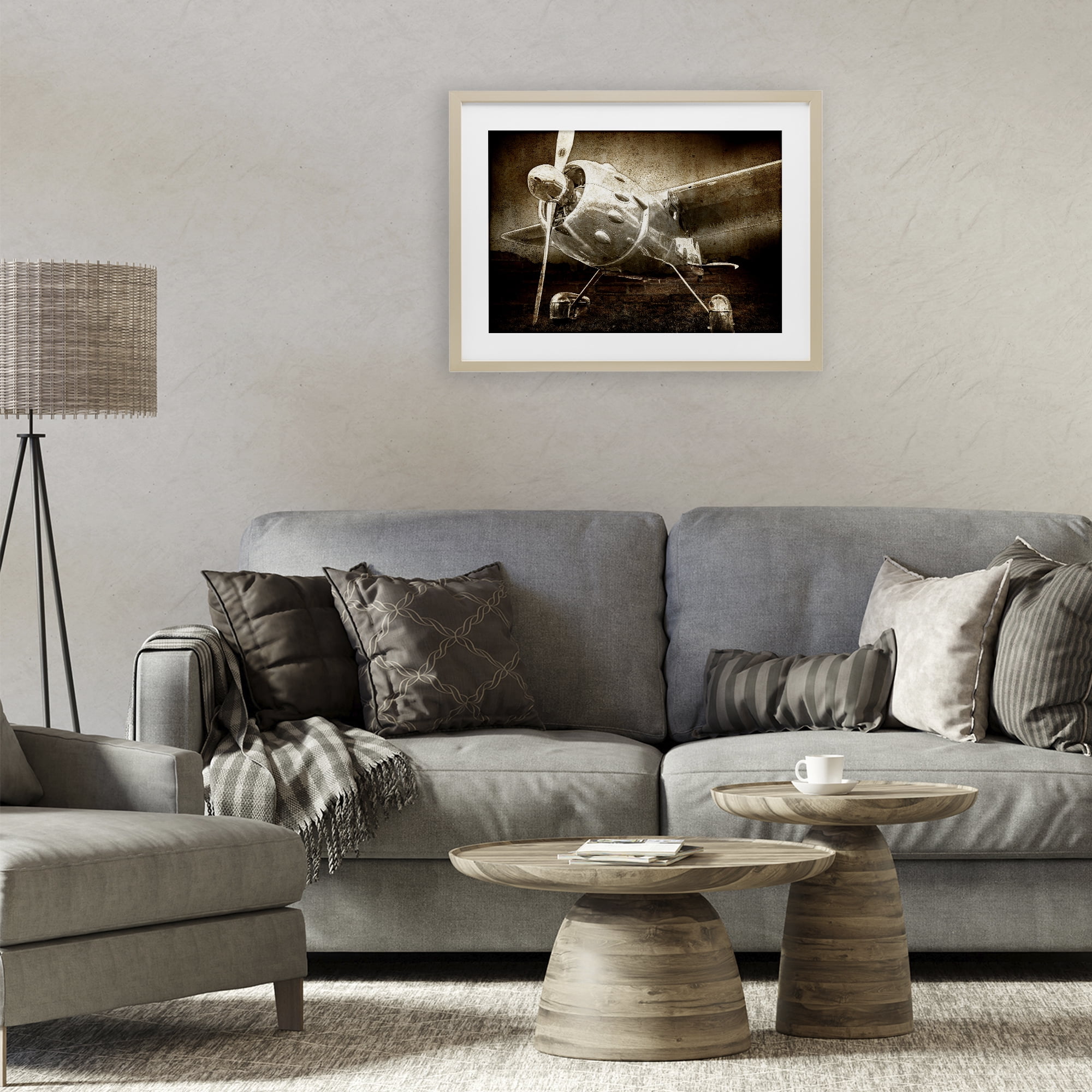 Stupell Industries Taking Flight Vintage Birch Framed Print Under Glass, design by Kim Allen