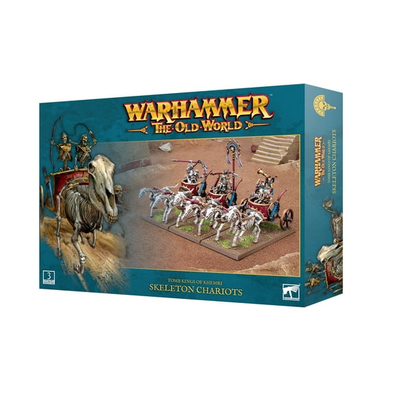 Warhammer Fantasy: The Old World Tomb Kings of Khemri Skeleton Chariots