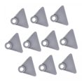 thumbnail image 4 of LOVIVER 10Pcs Plastic Tent Hooks Triangle Tighten Buckle Awnings Clamp Clips Outdoor S, 4 of 8