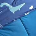 thumbnail image 5 of Sleep Zone Kids Bedding Comforter Set Full/Queen Size - Super Soft & Cute Printed 3-Piece Comforter Set All Seasons for Boys, Girls, Fade Resistant, Machine Washable, Dino Family, 5 of 7