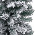thumbnail image 3 of vidaXL Slim Artificial Pre-lit Christmas Tree with Ball Set Green 150 cm, 3 of 5