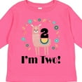 thumbnail image 4 of Inktastic 2nd Birthday Llama for Girl Girls Long Sleeve Toddler T-Shirt, 4 of 5