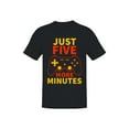 thumbnail image 2 of Just Five More Minutes Gamer T-Shirt Men, 2 of 3