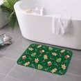 thumbnail image 7 of Non Slip Door Mat, green Christmas Element Fast Drying Bath Tub Mats, Absorbent Bathroom Rugs Entrance Welcome Mat, Bath MatS for Tub, Floor, Home, Kitchen, Hotel,16x24in, 7 of 7