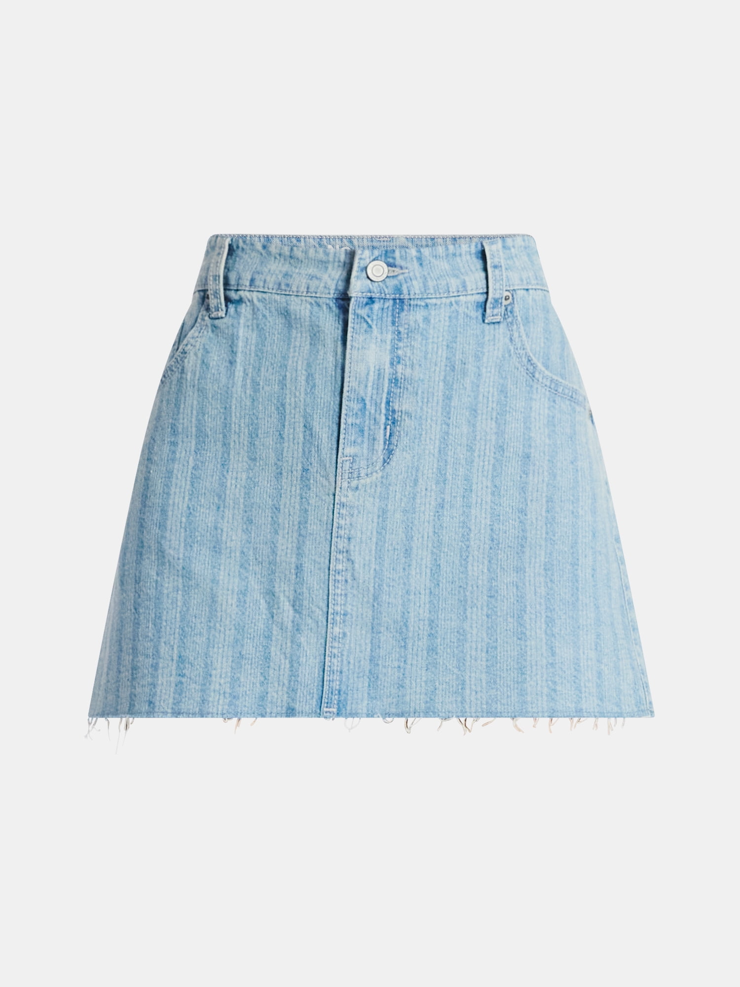No Boundaries Denim Mini Skirt, Women's