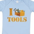 thumbnail image 4 of Inktastic I Love Tools Boys or Girls Baby Bodysuit, 4 of 5