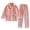 Pink B, variant on Ashirexll Fuzzy Pajamas for Women, Womens Winter Sets, Printed Casual Turn Down Collar Long Sleeve Pants Sleepwear Set