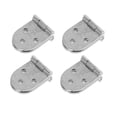 thumbnail image 1 of FUTUREORYY 4Ud Bisagras De Zinc Para Puertas Y Muebles En Plata Con Movimiento Suave Y Antióxido, 1 of 7