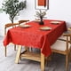 thumbnail image 1 of Mantel de vinilo impermeable, mantel rectangular resistente, cubierta de mesa limpiable para cocina y comedor, 1 of 6