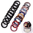 thumbnail image 1 of 20PCS Cravate Cheveux Élastiques Corde Ponytail Titulaire Accessoires de Cheveux pour les Femmes, 1 of 7