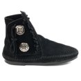 thumbnail image 2 of Minnetonka Women's Suede Two Button Hardsole Boot, 2 of 3