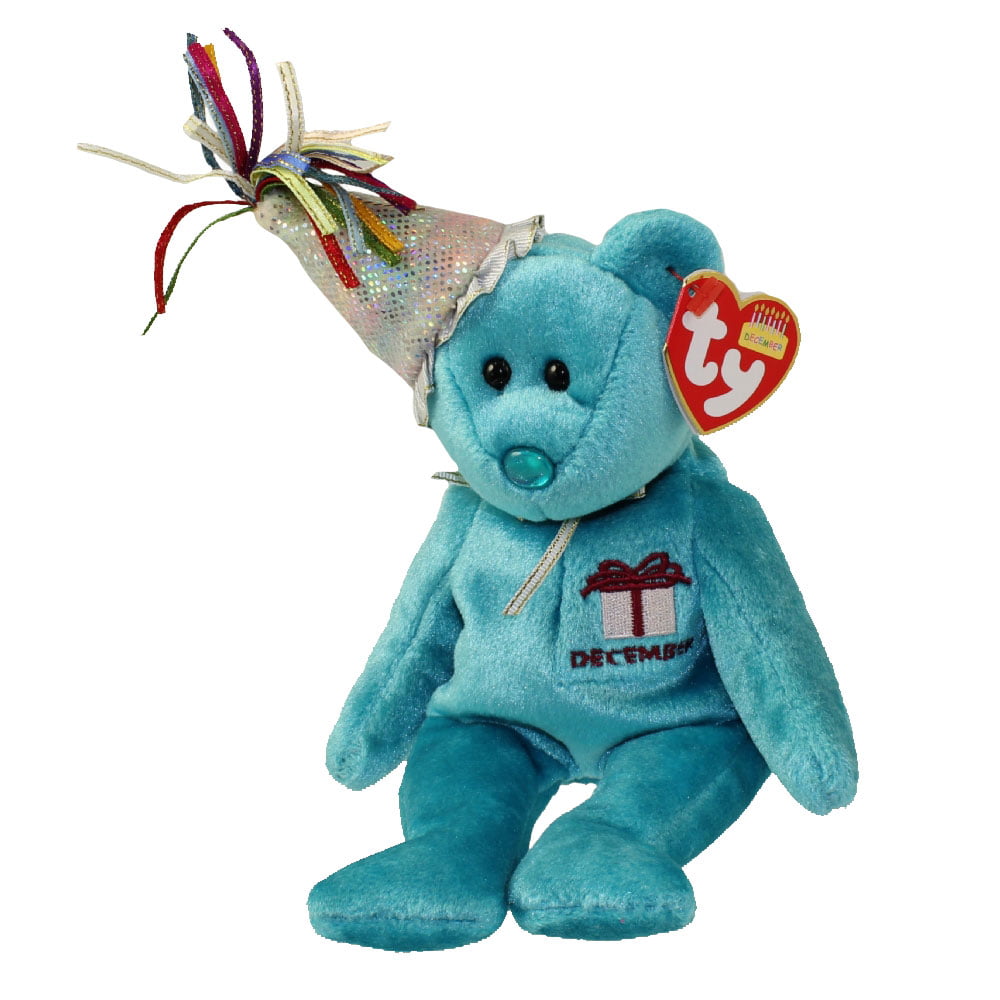 With Tag Ty Beanie Babies December Birthday Bear Buy 2 Get 1 for sale online 