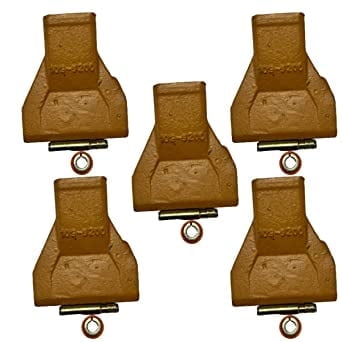 5 Heavy Duty Abrasion Excavator/Loader Bucket Tooth Fits Cat J200 1099200 1U3202