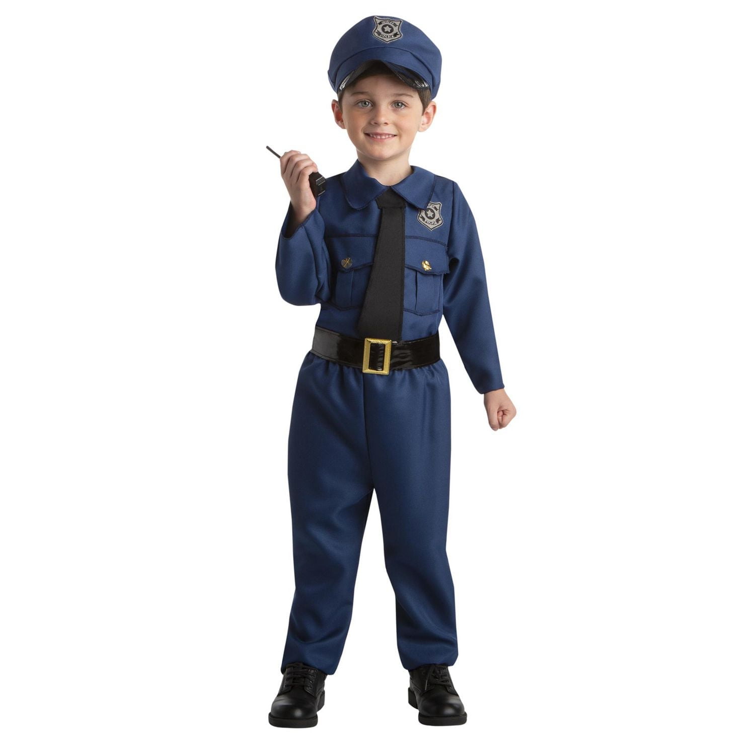 Costume de policier minuscule pour tout-petits 3-4T.