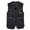 187#Black, variant on Mens Summer Outdoor Work Safari Fishing Travel Photo Vest with Pockets