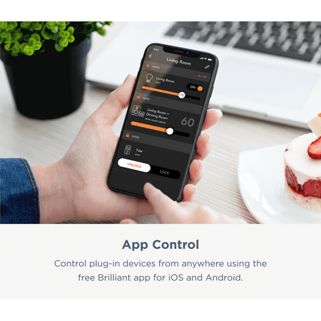 Brilliant - Smart Plug - White