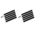thumbnail image 1 of Gemelos negros a rayas para hombre elegantes y con estilo a rayas D, 1 of 1
